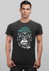 Herren Vintage Shirt Gorilla Affe Monkey Captain Sailor Seemann Printshirt T-Shirt Aufdruck Used Look Neverless®preview