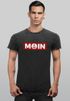 Herren Vintage Shirt Moin norddeutsch Morgen Anker Printshirt T-Shirt Aufdruck Used Look Slim Fit Neverless®preview