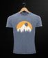 Herren Vintage Shirt Print Natural Badge Logo Wandern Outdoor Fashion Männer Used Look Neverless®preview