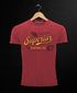 Herren Vintage Shirt Retro Motiv Schriftzug Superior Legend Flügel Printshirt T-Shirt Aufdruck Used Look Slim Fit Neverless®preview