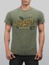 Herren Vintage Shirt Retro Motiv Schriftzug Superior Legend Flügel Printshirt T-Shirt Aufdruck Used Look Slim Fit Neverless®preview