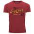 Herren Vintage Shirt Retro Motiv Schriftzug Superior Legend Flügel Printshirt T-Shirt Aufdruck Used Look Slim Fit Neverless®preview