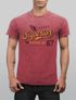 Herren Vintage Shirt Retro Motiv Schriftzug Superior Legend Flügel Printshirt T-Shirt Aufdruck Used Look Slim Fit Neverless®preview