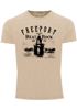 Herren Vintage Shirt Retro Print Leuchturm Schriftzug Freeport Island Neverless®preview
