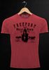 Herren Vintage Shirt Retro Print Leuchturm Schriftzug Freeport Island Neverless®preview