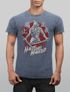 Herren Vintage Shirt Samurai Schwert japanische Schriftzeichen Schriftzug Hattori Hanzo Used Look Neverless® preview
