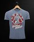 Herren Vintage Shirt Samurai Schwert japanische Schriftzeichen Schriftzug Hattori Hanzo Used Look Neverless® preview