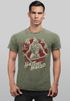Herren Vintage Shirt Samurai Schwert japanische Schriftzeichen Schriftzug Hattori Hanzo Used Look Neverless® preview