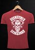 Herren Vintage Shirt See You in Valhalla Wikinger Totenkopf Skull Printshirt T-Shirt Aufdruck Used Look Neverless®preview