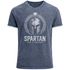 Herren Vintage Shirt Spartan Helm Athletic Printshirt Aufdruck Frontprint Used Look Fashion Streestyle Neverless®preview