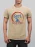 Herren Vintage Shirt Surf Logo California USA Welle Surfing Style Aufdruck Print Fashion Streetstyle Used Look Neverless®preview