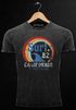 Herren Vintage Shirt Surf Logo California USA Welle Surfing Style Aufdruck Print Fashion Streetstyle Used Look Neverless®preview