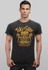 Herren Vintage Shirt  Tiki  Maske Surf Honolulu Hawaii Beach Supply Sommer Sonne Printshirt T-Shirt Aufdruck Used Look Neverless®preview
