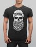 Herren Vintage Shirt Totenkopf Nordisch Moin Hamburg Dialekt Skull Anker Fashion Streetstyle Neverless®preview