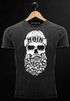 Herren Vintage Shirt Totenkopf Nordisch Moin Hamburg Dialekt Skull Anker Fashion Streetstyle Neverless®preview