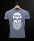 Herren Vintage Shirt Totenkopf Nordisch Moin Hamburg Dialekt Skull Anker Fashion Streetstyle Neverless®preview