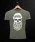 Herren Vintage Shirt Totenkopf Nordisch Moin Hamburg Dialekt Skull Anker Fashion Streetstyle Neverless®preview