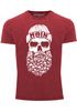 Herren Vintage Shirt Totenkopf Nordisch Moin Hamburg Dialekt Skull Anker Fashion Streetstyle Neverless®preview