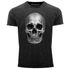 Herren Vintage Shirt Totenkopf Skull Totenschädel Aufdruck Print Motiv Fashion Streetstyle  Used Look Neverless®preview