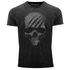 Herren Vintage Shirt Totenkopf Skull Totenschädel Skelett Print Aufdruck Fashion Streetstyle Neverless®preview