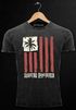 Herren Vintage Shirt USA Surfing California Flagge Surf Design Retro Printshirt Aufdruck Used Look Neverless®preview