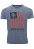 Herren Vintage Shirt USA Surfing California Flagge Surf Design Retro Printshirt Aufdruck Used Look Neverless®preview