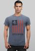 Herren Vintage Shirt USA Surfing California Flagge Surf Design Retro Printshirt Aufdruck Used Look Neverless®preview
