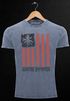 Herren Vintage Shirt USA Surfing California Flagge Surf Design Retro Printshirt Aufdruck Used Look Neverless®preview