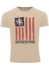 Herren Vintage Shirt USA Surfing California Flagge Surf Design Retro Printshirt Aufdruck Used Look Neverless®preview