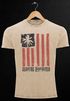 Herren Vintage Shirt USA Surfing California Flagge Surf Design Retro Printshirt Aufdruck Used Look Neverless®preview