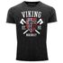 Herren Vintage Shirt Viking Norway Norwegen Flagge Wikinger nordisch Printshirt T-Shirt Aufdruck Used Look Neverless®preview