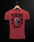 Herren Vintage Shirt Viking Norway Norwegen Flagge Wikinger nordisch Printshirt T-Shirt Aufdruck Used Look Neverless®preview