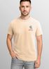 Herren Vintage T-Shirt Backprint Eat Pasta Run Fasta Leopard Grafikshirt Printshirt Aufdruck Used Look Fashion Männer Neverless®preview