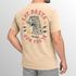 Herren Vintage T-Shirt Backprint Eat Pasta Run Fasta Leopard Grafikshirt Printshirt Aufdruck Used Look Fashion Männer Neverless®preview