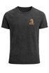 Herren Vintage T-Shirt Backprint Eat Pasta Run Fasta Leopard Grafikshirt Printshirt Aufdruck Used Look Fashion Männer Neverless®preview