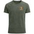 Herren Vintage T-Shirt Backprint Eat Pasta Run Fasta Leopard Grafikshirt Printshirt Aufdruck Used Look Fashion Männer Neverless®preview