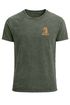 Herren Vintage T-Shirt Backprint Eat Pasta Run Fasta Leopard Grafikshirt Printshirt Aufdruck Used Look Fashion Männer Neverless®preview