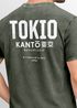 Herren Vintage T-Shirt Backprint Japan Tokyo Grafikshirt Printshirt T-Shirt Aufdruck Used Look Neverless®preview