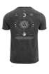Herren Vintage T-Shirt Backprint Sonne Mond | Spirituelles Grafikshirt | Printshirt Astrologie Design Cosmic Style | Baumwolle Used Look Neverless®preview