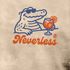 Herren Vintage T-Shirt Backprint Spritzing the day away Alligator Retro Design Aufdruck Used Look Neverless®preview