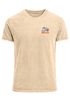 Herren Vintage T-Shirt Backprint Spritzing the day away Alligator Retro Design Aufdruck Used Look Neverless®preview