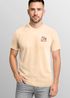 Herren Vintage T-Shirt Backprint Spritzing the day away Alligator Retro Design Aufdruck Used Look Neverless®preview