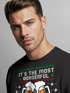 Herren Weihnachtssweatshirt Bier Weihnachtsmotiv Ugly Sweater XMAS Weihnachtsoutfit Männer Moonworks®preview