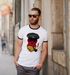 Herren WM-Shirt Captain Skull Deutschland Germany Fan-Shirt 2018 Totenkopf Retropreview