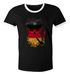 Herren WM-Shirt Captain Skull Deutschland Germany Fan-Shirt 2018 Totenkopf Retropreview