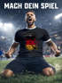 Herren WM-Shirt Captain Skull Deutschland Germany Fan-Shirt 2026 Totenkopf Retropreview