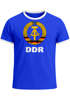 Herren WM-Shirt DDR Fan Nostalgie Retro Moonworks®preview