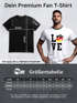 Herren WM-Shirt Deutschland Fan-Shirt Germany Love Fußball Moonworks®preview