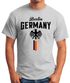 Herren WM-Shirt Fan-Shirt Deutschland Fußball Weltmeisterschaft 2018 Berlin Adler Moonworks®preview