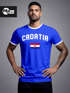 Herren WM-Shirt Kroatien Croatia Hrvatska WM Fußball Weltmeisterschaft 2026 World Cup Moonworks®preview